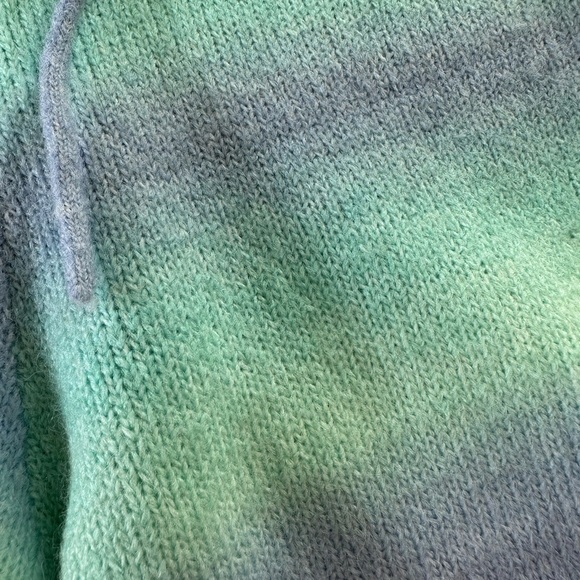 NWT LILLY PULITZER Wanetta Sweater Shorts Surf Blue Space Dye (10) - Picture 7 of 8